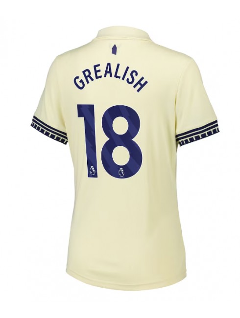 Everton Jack Grealish #18 Zenski Gostujuci Dres 2025-26 Kratak Rukavima Everton Jack Grealish #18 Zenski Gostujuci Dres 2025-26 Kratak Rukavima